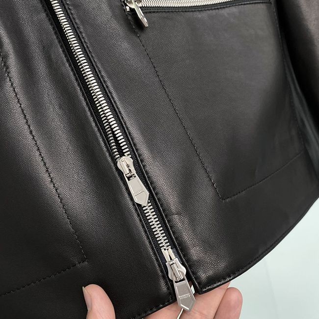 希少 エルメス ストレートカット コピー レザージャケット ery35483